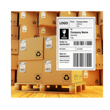 Darrahopens Health & Beauty > Bath & Body > Bar Soap 18 Rolls x 400 Label Stickers 102x150mm - Direct Thermal White Shipping Labels
