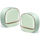 Darrahopens Health & Beauty > Bath & Body > Bar Soap 2 pack Adhesive Soap Holder for Shower Wall with Drainage Box, Waterproof Shower Bar Soap Holder Tray, Bathroom Stick on Soap Dish Wall Mounted,Kitchen Bath Hand Skin Soap Caddy Organizer,Light Green