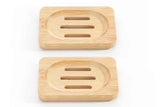 Darrahopens Health & Beauty > Bath & Body > Bar Soap 2PCS Wood Soap Dish Storage Soap Holder Soap Tray For Home Bathroom