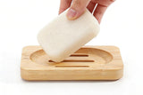Darrahopens Health & Beauty > Bath & Body > Bar Soap 2PCS Wood Soap Dish Storage Soap Holder Soap Tray For Home Bathroom