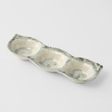 Darrahopens Health & Beauty > Bath & Body > Bar Soap Edamame Triple Pod Dish 200ml Blue White Glaze