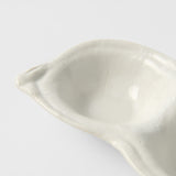 Darrahopens Health & Beauty > Bath & Body > Bar Soap Edamame Triple Pod Dish 200ml Matte White Glaze