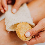 Darrahopens Health & Beauty > Bath & Body > Bath Additives 50PCS Soap Exfoliating Bags Cotton Linen Foaming Soap Saver Bag Pouch Drawstring