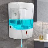 Darrahopens Health & Beauty > Bath & Body > Body Wash & Hand Soap Automatic Hand Soap Dispenser, 700Ml Wall Mounted Soap Dispenser, Touchless Hand Sanitizer Shampoo Dispenser, Touchless