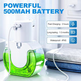 Darrahopens Health & Beauty > Bath & Body > Body Wash & Hand Soap Automatic Soap Dispenser Touchless Liquid Soap 420Ml, Automatic Liquid Soap Dispenser For Kitchen, With 4 Adjustable
