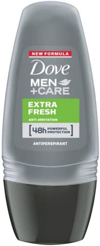 Darrahopens Health & Beauty > Bath & Body Dove Men+Care Antiperspirant Deodorant Roll On Extra Fresh, 50ml