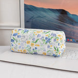 Darrahopens Health & Beauty > Cosmetic Storage > Cosmetic & Toiletry Bags 3SET Quilted Floral Makeup Bag Collection Cute Rabbit Pattern Cosmetic Pouch &Travel Toiletry Organizer & Pencil Case for School and Home