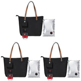 Darrahopens Health & Beauty > Cosmetic Storage > Cosmetic & Toiletry Bags 3X Wine Tote Bag, Beach Cooler for Travel Gift, Leakproof Insulated Purse Carrier with Hidden Spout Compartments In Australia - Darrahopens