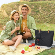 Darrahopens Health & Beauty > Cosmetic Storage > Cosmetic & Toiletry Bags 3X Wine Tote Bag, Beach Cooler for Travel Gift, Leakproof Insulated Purse Carrier with Hidden Spout Compartments In Australia - Darrahopens