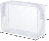 Darrahopens Health & Beauty > Cosmetic Storage > Cosmetic & Toiletry Bags 4-Piece Transparent Travel Toiletry Bag - Portable Makeup Bag - Multifunctional Waterproof Set - Skin Care & Makeup Bag