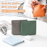 Darrahopens Health & Beauty > Cosmetic Storage > Cosmetic & Toiletry Bags 5pcs Lambskin Pocket Cosmetic Bag Makeup Pouch for Women Mini Makeup Bag Travel Storage -Waterproof Portable Squeeze Top Self-closing