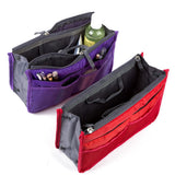 Darrahopens Health & Beauty > Cosmetic Storage > Cosmetic & Toiletry Bags Black Toiletry Bag Insert Bag in Bag Large Organizer 1