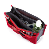 Darrahopens Health & Beauty > Cosmetic Storage > Cosmetic & Toiletry Bags Black Toiletry Bag Insert Bag in Bag Large Organizer 1