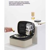 Darrahopens Health & Beauty > Cosmetic Storage > Cosmetic & Toiletry Bags Clean Towels Dedicated Travel Cosmetic Makeup Bag, Portable Large Capacity Beauty Toiletry Water Resistant Organizer Case with Dividers, Zipped Compartments