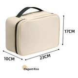 Darrahopens Health & Beauty > Cosmetic Storage > Cosmetic & Toiletry Bags Clean Towels Dedicated Travel Cosmetic Makeup Bag, Portable Large Capacity Beauty Toiletry Water Resistant Organizer Case with Dividers, Zipped Compartments