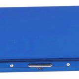 Darrahopens Health & Beauty > Cosmetic Storage > Cosmetic & Toiletry Bags Credit Card Holder Protector Stainless Steel Credit Card Wallet Business Card Case for Men and WomenBlue In Australia - Darrahopens