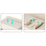 Darrahopens Health & Beauty > Cosmetic Storage > Cosmetic & Toiletry Bags Desktop Tissue Box Multifunction Tissue Storage Dispenser with Phone Holder Remote Control Organizer Cream White In Australia - Darrahopens