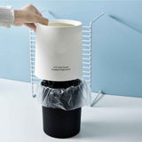Darrahopens Health & Beauty > Cosmetic Storage > Cosmetic & Toiletry Bags Desktop Trash Can Animal Pattern Cute Portable Mini Waste Basket for Study Office 1.5L Black In Australia - Darrahopens