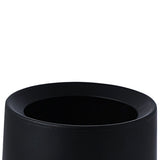 Darrahopens Health & Beauty > Cosmetic Storage > Cosmetic & Toiletry Bags Desktop Trash Can Animal Pattern Cute Portable Mini Waste Basket for Study Office 1.5L Black In Australia - Darrahopens