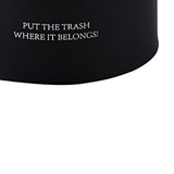 Darrahopens Health & Beauty > Cosmetic Storage > Cosmetic & Toiletry Bags Desktop Trash Can Animal Pattern Cute Portable Mini Waste Basket for Study Office 1.5L Black In Australia - Darrahopens