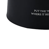 Darrahopens Health & Beauty > Cosmetic Storage > Cosmetic & Toiletry Bags Desktop Trash Can Animal Pattern Cute Portable Mini Waste Basket for Study Office 1.5L Black In Australia - Darrahopens