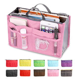 Darrahopens Health & Beauty > Cosmetic Storage > Cosmetic & Toiletry Bags Gray Toiletry Bag Bag in Bag 1