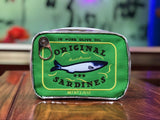 Darrahopens Health & Beauty > Cosmetic Storage > Cosmetic & Toiletry Bags Green Quirky Sardine Tin Novelty Clutch - Fun PU Leather Makeup & Accessory Pouch