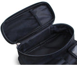 Darrahopens Health & Beauty > Cosmetic Storage > Cosmetic & Toiletry Bags Makeup Bag - Professional Foldable Travel Brush Bag - For Makeup Brushes - Black