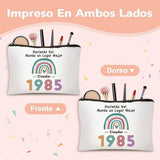 Darrahopens Health & Beauty > Cosmetic Storage > Cosmetic & Toiletry Bags Makeup bag - storage bag - birthday makeup bag - women's makeup bag - for women, girls, girlfriends, party gifts - pencil case - toiletry bag (1985)