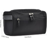 Darrahopens Health & Beauty > Cosmetic Storage > Cosmetic & Toiletry Bags Men's Toiletry Bag, Small Travel Toiletry Bag, for Shaving, Shower, Bathroom, Hygiene Items, Black
