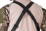 Darrahopens Health & Beauty > Cosmetic Storage > Cosmetic & Toiletry Bags Outdoor Double Shoulder Armpit Bag with Multiple Pockets - Black