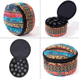 Darrahopens Health & Beauty > Cosmetic Storage > Cosmetic & Toiletry Bags Storage Bag - 1 Piece - Canvas Essential Oil Storage Bag - Cosmetic Storage Bag - Travel Bottle Storage Box