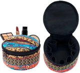 Darrahopens Health & Beauty > Cosmetic Storage > Cosmetic & Toiletry Bags Storage Bag - 1 Piece - Canvas Essential Oil Storage Bag - Cosmetic Storage Bag - Travel Bottle Storage Box