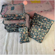 Darrahopens Health & Beauty > Cosmetic Storage > Cosmetic & Toiletry Bags Waterproof Packing Cubes Sorting Organizer Travel Bag Set