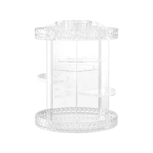 Darrahopens Health & Beauty > Cosmetic Storage Embellir Makeup Case Acrylic Rotating Cosmetic Organizer Storage Display Holder