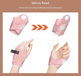 Darrahopens Health & Beauty > Cosmetic Storage > Makeup Organisation & Storage 2pc Multi-Functional Silicone Makeup Artist Wristband - Wearable Palette, Brush Holder & Cleaner(pink)