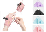 Darrahopens Health & Beauty > Cosmetic Storage > Makeup Organisation & Storage 2pc Multi-Functional Silicone Makeup Artist Wristband - Wearable Palette, Brush Holder & Cleaner(pink)