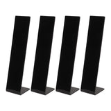 Darrahopens Health & Beauty > Cosmetic Storage > Makeup Organisation & Storage 4 Pcs Acrylic Hair Band Display Stand Hair Clasp Hair Clasp Jewelry Display Holder for Shop Black In Australia - Darrahopens