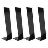 Darrahopens Health & Beauty > Cosmetic Storage > Makeup Organisation & Storage 4 Pcs Acrylic Hair Band Display Stand Hair Clasp Hair Clasp Jewelry Display Holder for Shop Black In Australia - Darrahopens