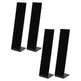 Darrahopens Health & Beauty > Cosmetic Storage > Makeup Organisation & Storage 4 Pcs Acrylic Hair Band Display Stand Hair Clasp Hair Clasp Jewelry Display Holder for Shop Black In Australia - Darrahopens