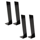 Darrahopens Health & Beauty > Cosmetic Storage > Makeup Organisation & Storage 4 Pcs Acrylic Hair Band Display Stand Hair Clasp Hair Clasp Jewelry Display Holder for Shop Black In Australia - Darrahopens