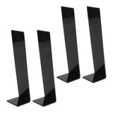 Darrahopens Health & Beauty > Cosmetic Storage > Makeup Organisation & Storage 4 Pcs Acrylic Hair Band Display Stand Hair Clasp Hair Clasp Jewelry Display Holder for Shop Black In Australia - Darrahopens
