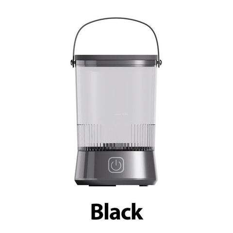 Darrahopens Health & Beauty > Cosmetic Storage > Makeup Organisation & Storage Electric Makeup Brush Cleaner with USB Rechargeable Design - Fast, Convenient Cleaning for All Brush Sizes(Black)
