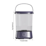 Darrahopens Health & Beauty > Cosmetic Storage > Makeup Organisation & Storage Electric Makeup Brush Cleaner with USB Rechargeable Design - Fast, Convenient Cleaning for All Brush Sizes(Purple)