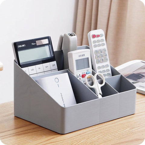 Darrahopens Health & Beauty > Cosmetic Storage > Makeup Organisation & Storage Makeup Storage Box - Thick Square Makeup Box with Multiple Grids - Multifunctional Storage Box for Office - Cosmetics Storage Box