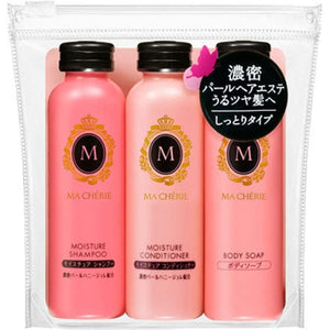 Darrahopens Health & Beauty > Hair Care [6-PACK] SHISEIDO Japan MACHERIE Body Soap and Shampoo and Conditioner Set 50ML
