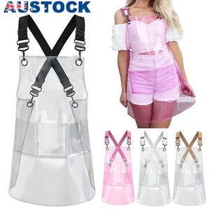 Darrahopens Health & Beauty > Hair Care Fashion Clear Apron Oil Resistant Waterproof Home Apron TPU Household Supplies
