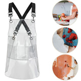 Darrahopens Health & Beauty > Hair Care Fashion Clear Apron Oil Resistant Waterproof Home Apron TPU Household Supplies