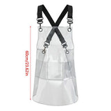 Darrahopens Health & Beauty > Hair Care Fashion Clear Apron Oil Resistant Waterproof Home Apron TPU Household Supplies