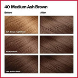 Darrahopens Health & Beauty > Hair Care > Hair Colouring Revlon ColorSilk Beautiful 3D Permanent Hair Colour Keratin - 40 Medium Ash Brown
